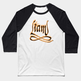 Liam - male name Baseball T-Shirt